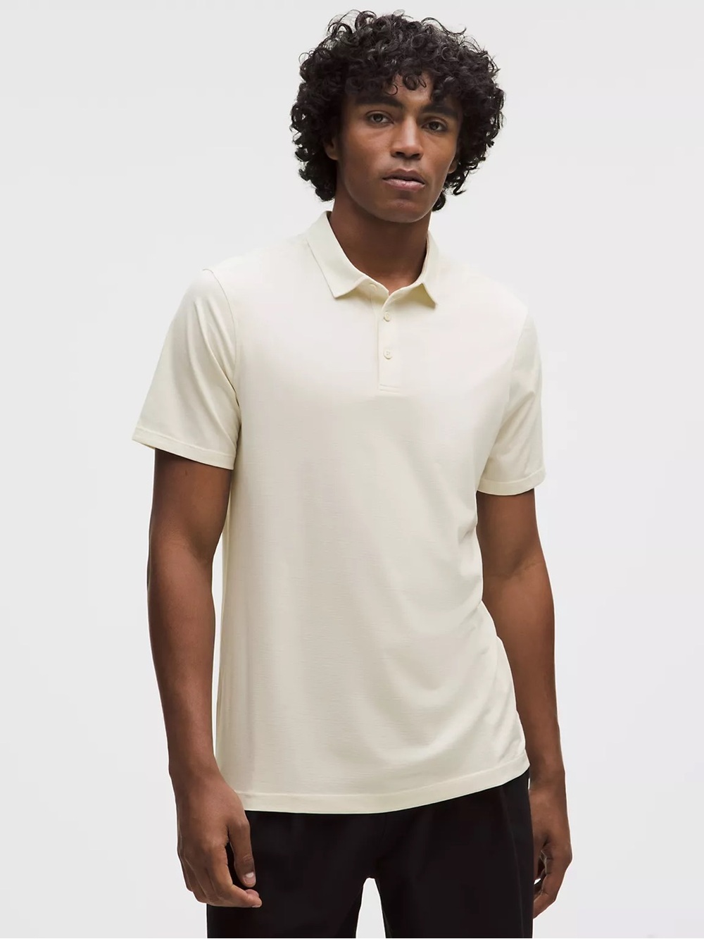 Lululemon Evolution Short Sleeve Polo Shirt Men’s Medium NWT Beige/Tan Golf